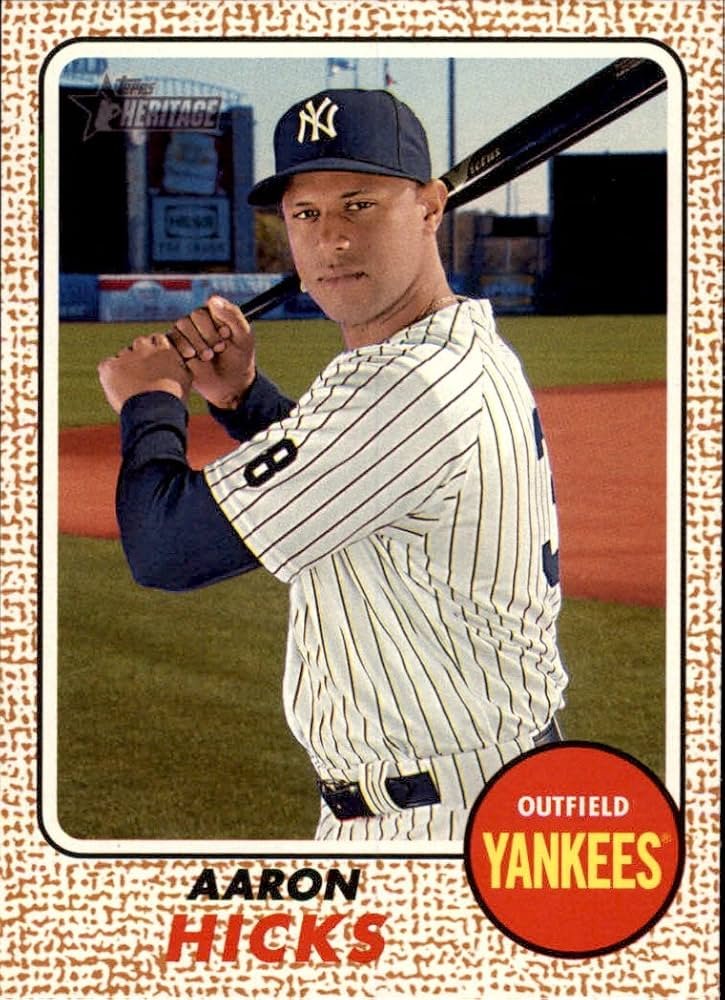 Aaron Hicks Baseball Card Image