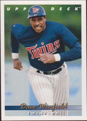 Dave Winfield Baseball Card Image