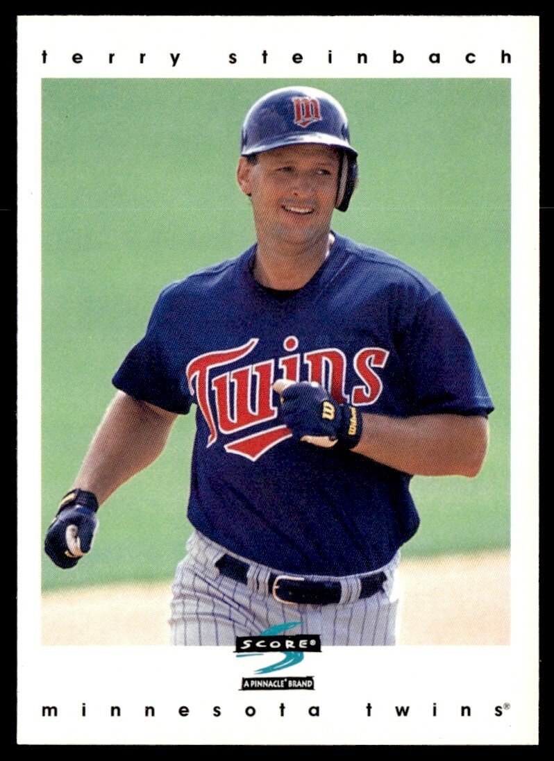 Terry Steinbach Baseball Card Image