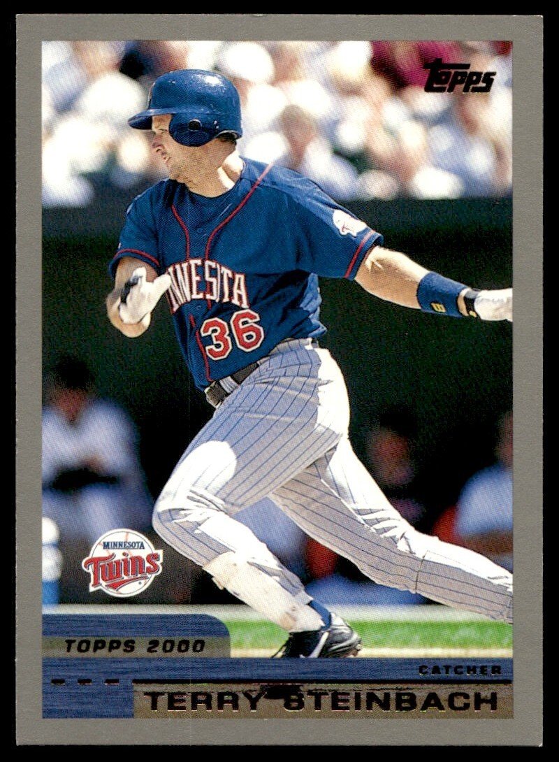 Terry Steinbach Baseball Card Image