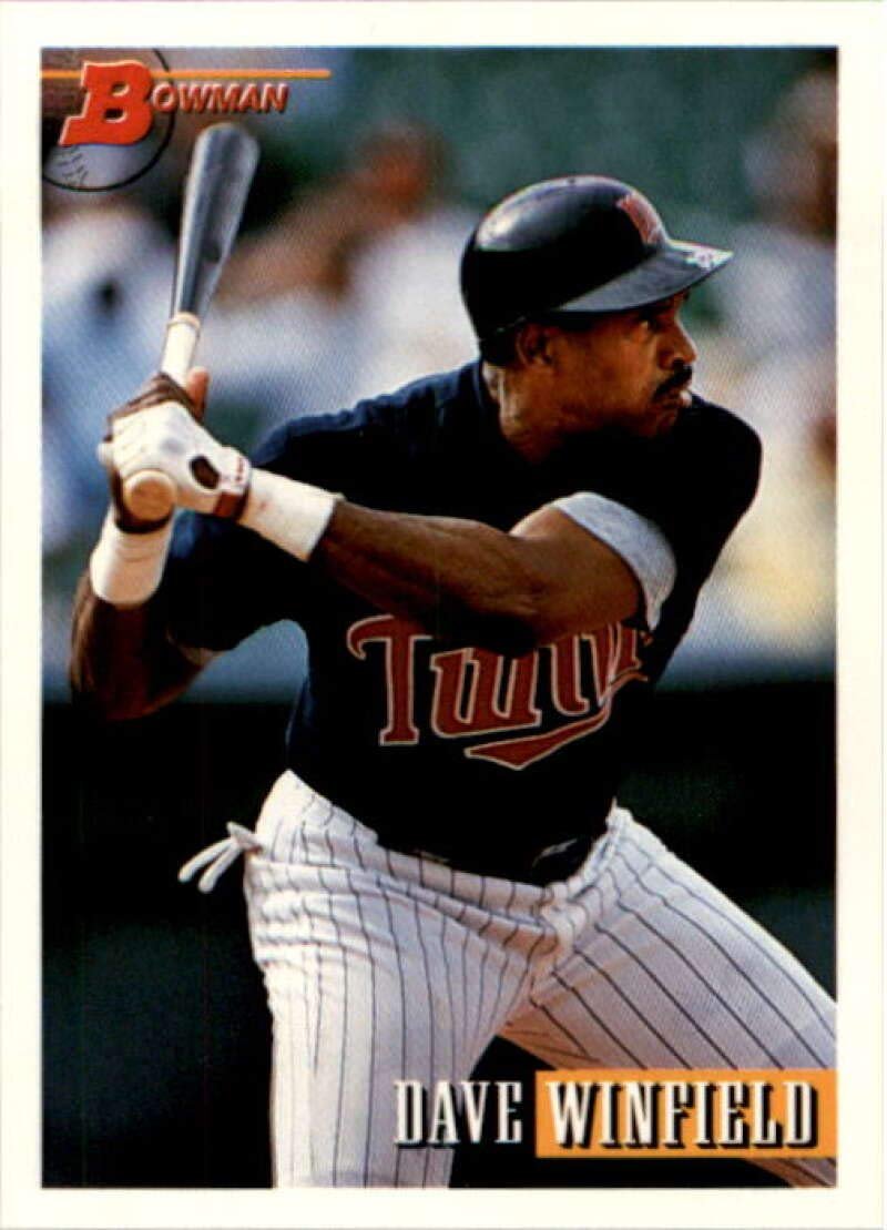Dave Winfield Baseball Card Image