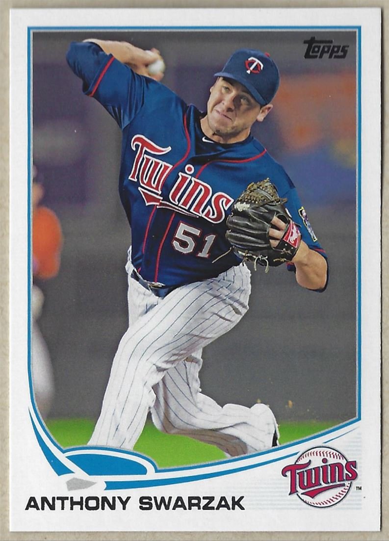 Anthony Swarzak Baseball Card Image