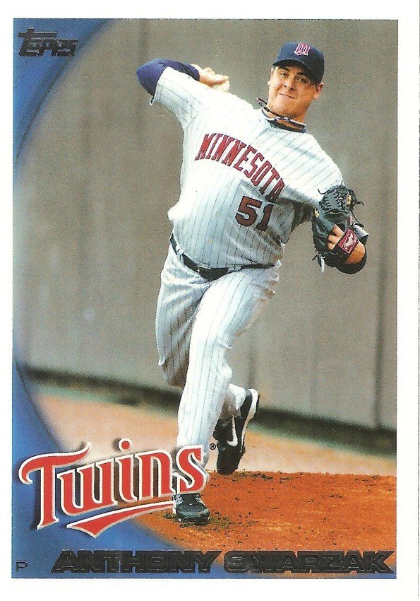 Anthony Swarzak Baseball Card Image