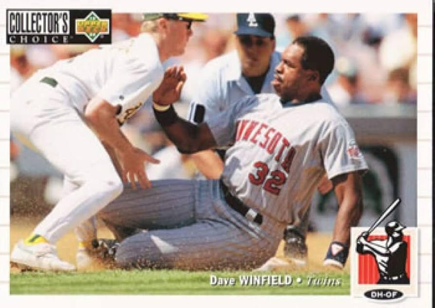 Dave Winfield Baseball Card Image