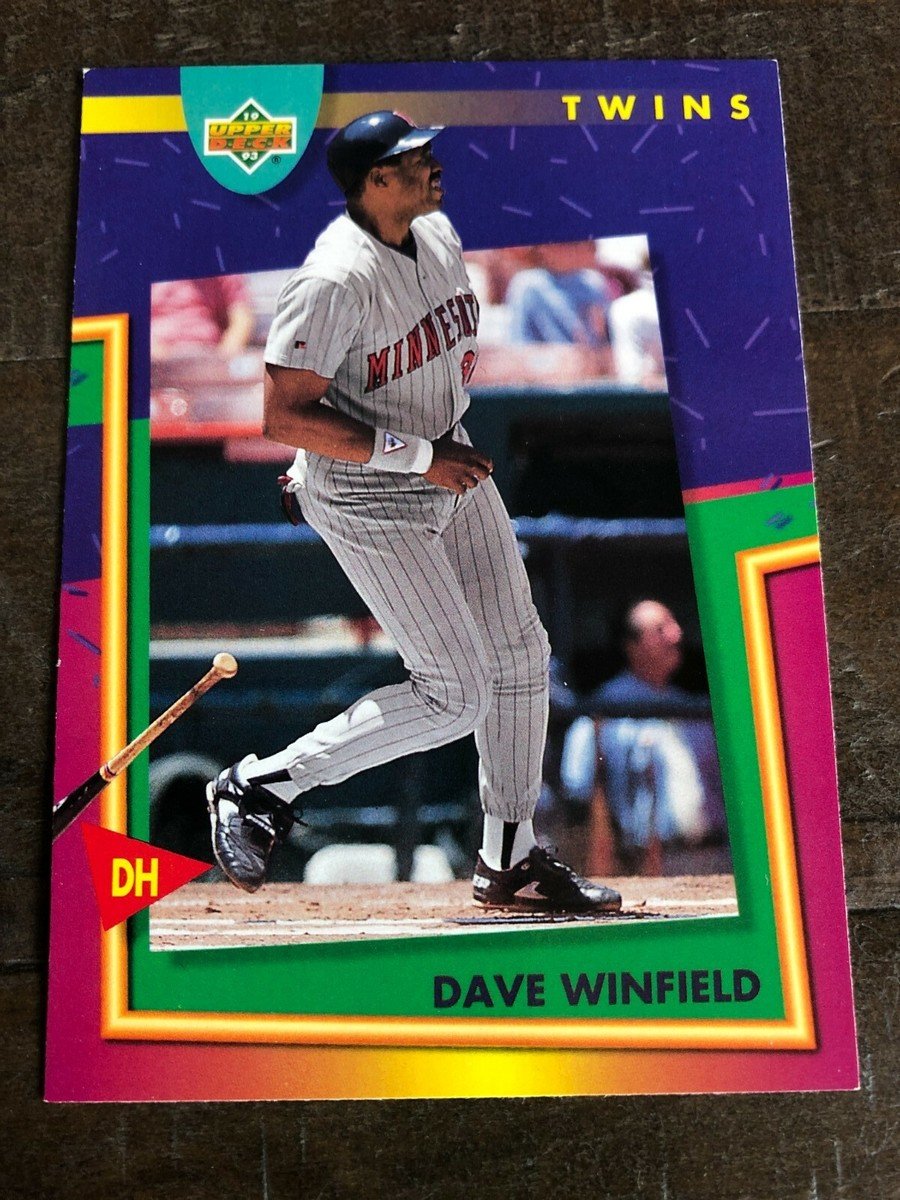 Dave Winfield Baseball Card Image