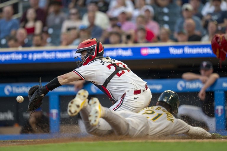 Athletics 6, Twins 3: Twins Gloves Let Down Their Ace, Lowly A's Take Advantage