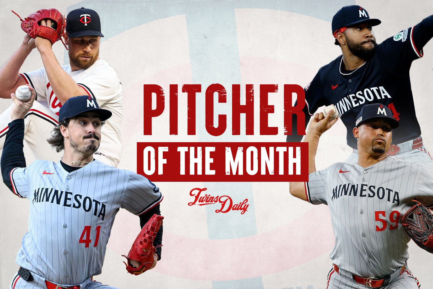 Minnesota Twins Pitchers of the Month – July 2025