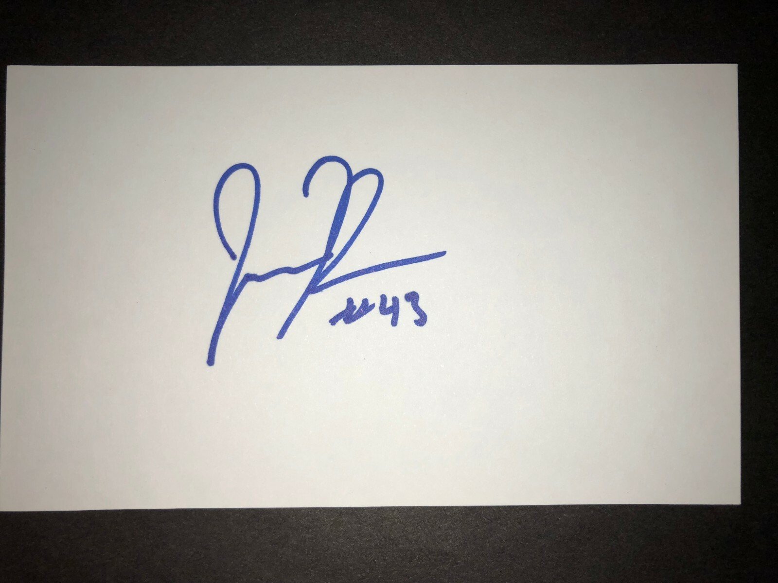 Josh Roenicke's Autograph