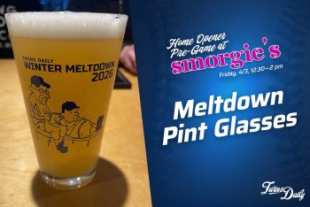 Tomorrow! Free Pint Glasses, $5 Beers, and Twins Daily Vibes: Pregame at Smorgie’s