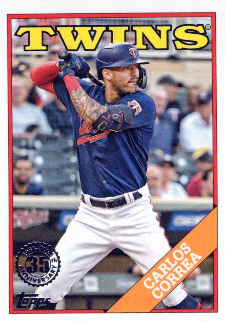 Carlos Correa Baseball Card Image