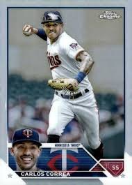 Carlos Correa Baseball Card Image