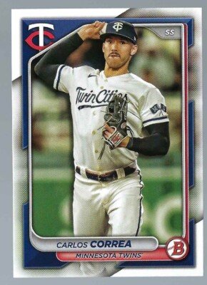 Carlos Correa Baseball Card Image