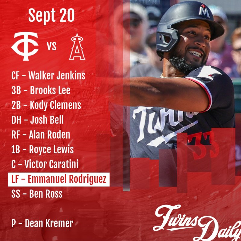 Lineup: Sept 20
